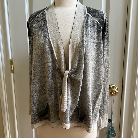 Sita Murt Cropped Shawl Cardigan 40 - Picture 2 of 10